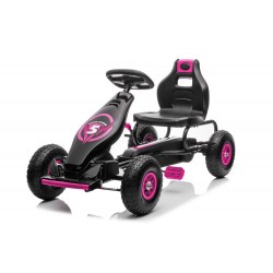 Šľapacia kára LEAN CARS Gokart G18 s nafu...